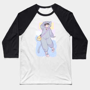 Nyaa-san Kigurumi Baseball T-Shirt